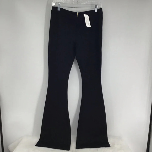 Julie Brown New York Women’s Flare Leg Stretch Pant Black Career NWT Size 6 - Picture 1 of 8
